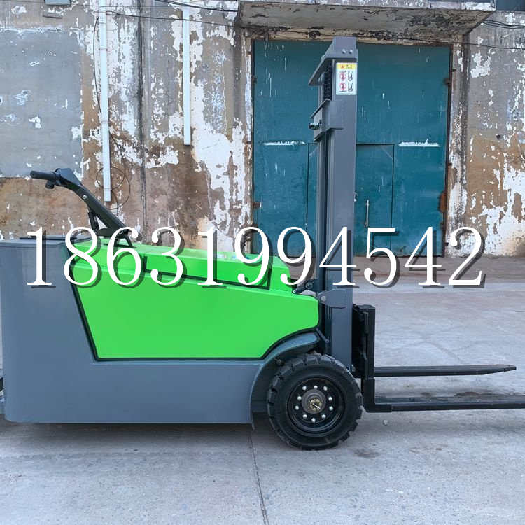 龙陵县小型电动叉车1吨2吨步行站驾式电瓶堆高充电装卸车液压升降车铲车